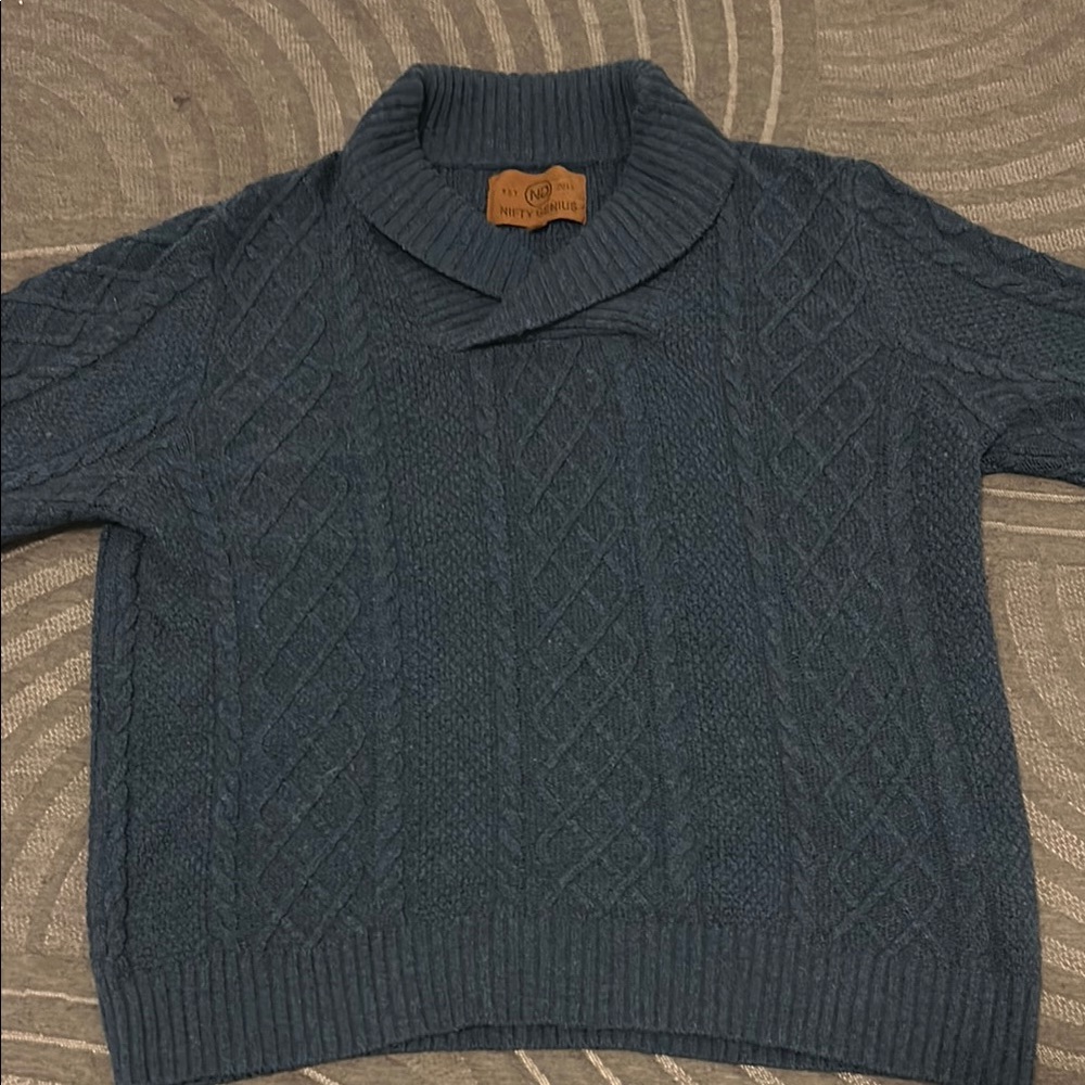 Nifty Genius Shawl Sweater Pull Over